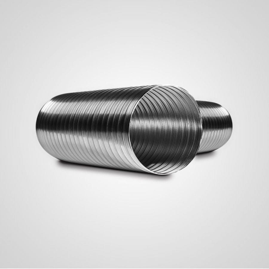 HIGH TEMPERATURE STAINLESS STEEL SEMI FLEXIBLE AIR DUCTS