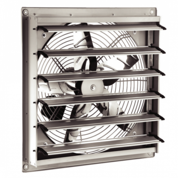 HPAD Wall Mounted Axial Fan With Floating Louver